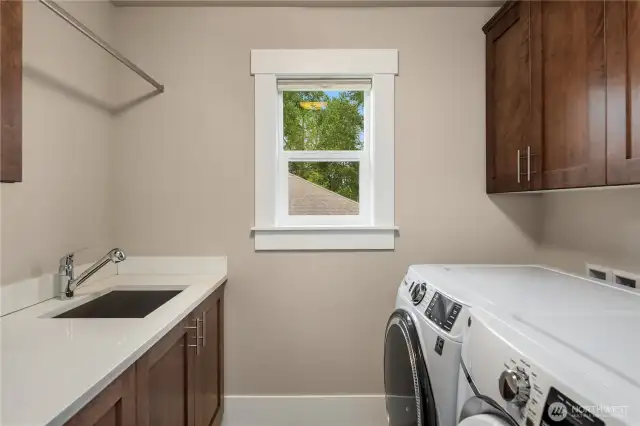 Upstairs laundry