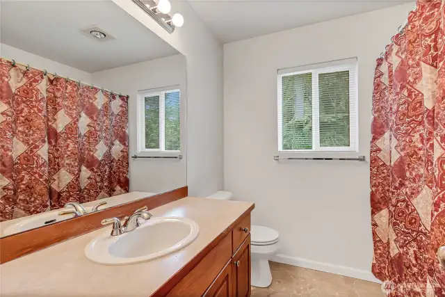 Main Bath on Upper floor