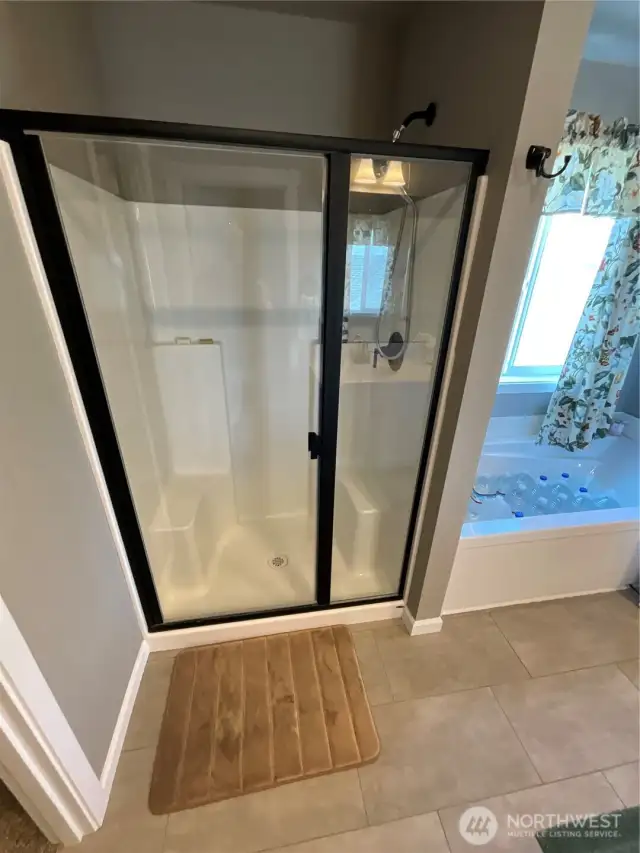 Master bath shower.