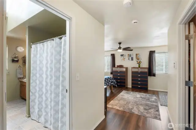 Primary Bedroom and Bathroom
