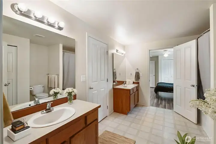 Jack-N-Jill Bathroom