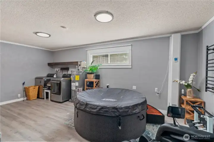 Currently used as home spa