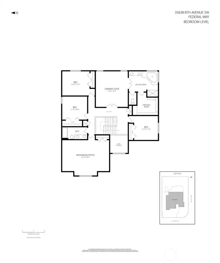 Upper level layout creates a natural sense of privacy while allowing space to adapt for work, rest, or recreation.