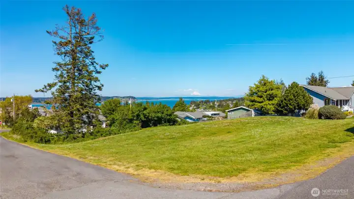 Two incredibly rare view lots in the heart of Coupeville.