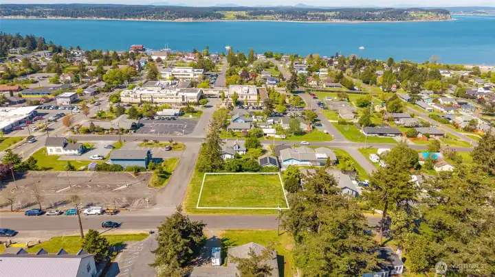 One block away is one of Coupeville's favorite coffee shops!