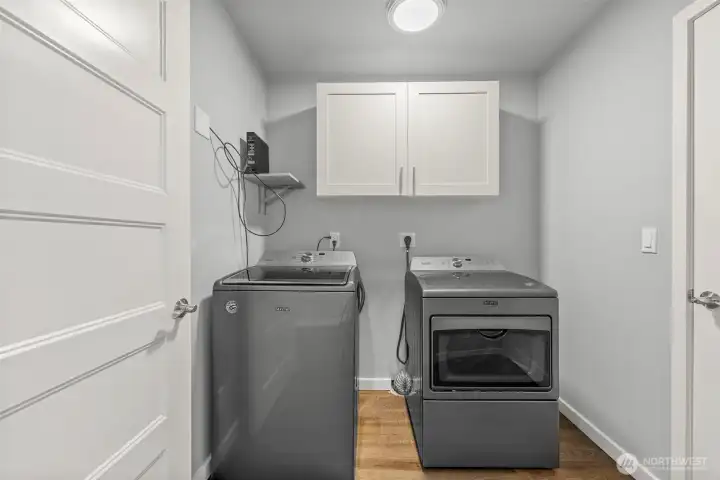 Washer & dryer in tenant unit
