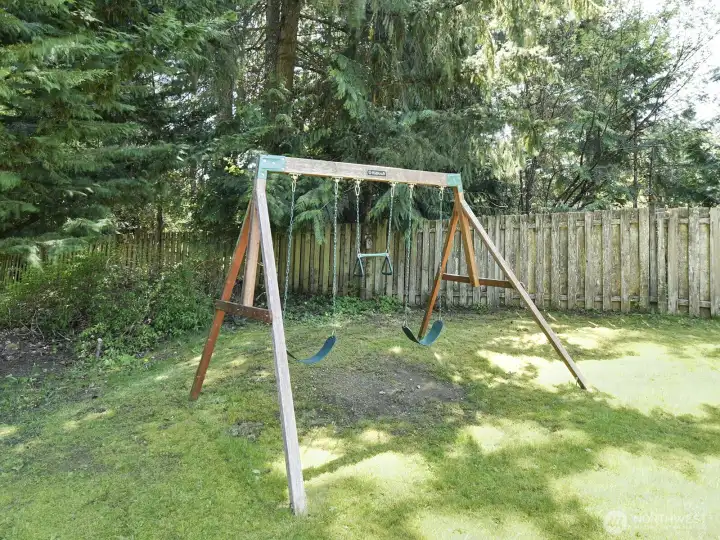 back yard entertainment.