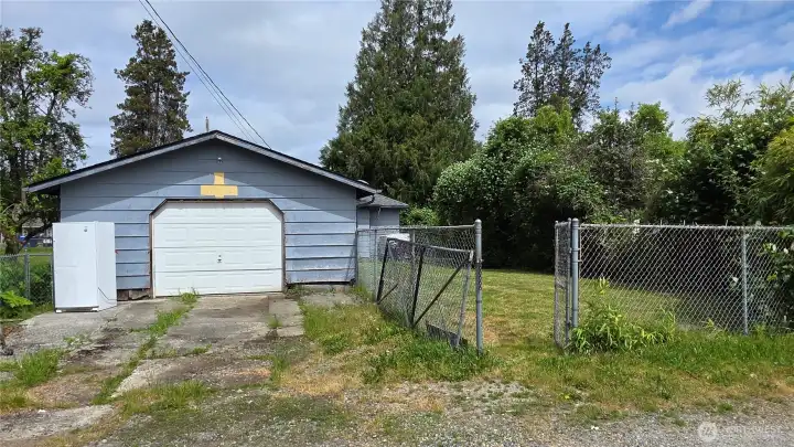 Terrific yard space and lots of room to park your vehicles.