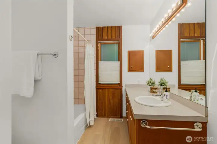 Full Bath on Main Floor