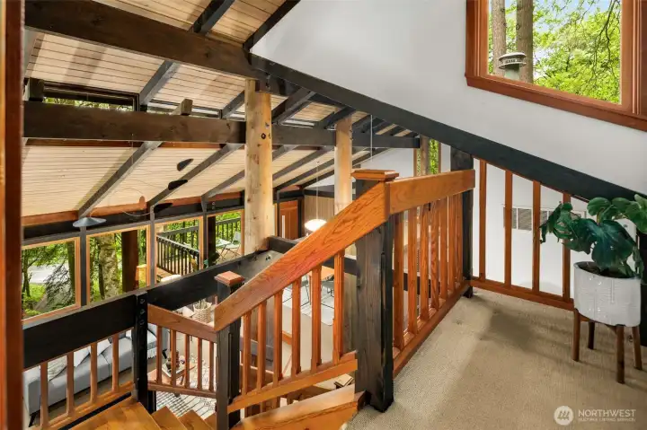 Staircase to Primary Suite