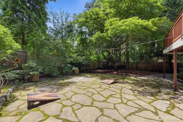 Plenty of space for outdoor activities... cornhole anyone?
