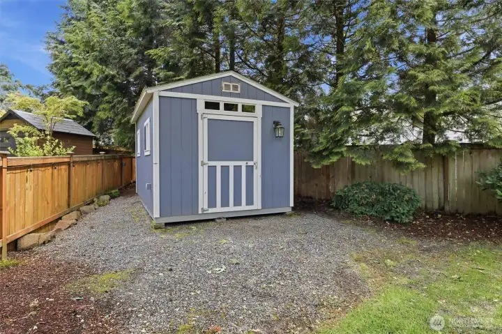 Bonus- Big Shed with Windows and Power!