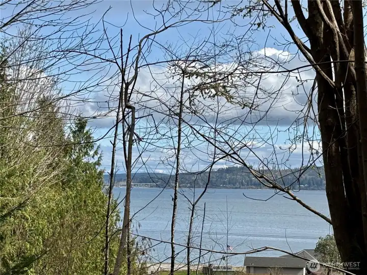 See the Hood Canal Bridge from your front porch!