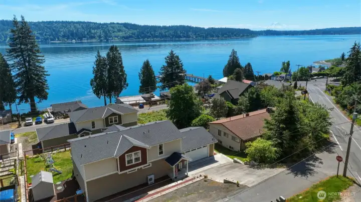With Pacific Northwest Water & Mountain Views! With Pacific Northwest Water & Mountain Views!