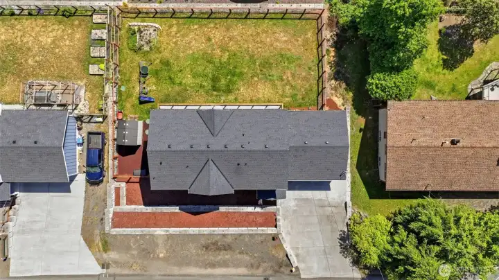 Just under a quarter acre - .23 acres! Just under a quarter acre - .23 acres!