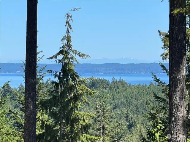 Hood Canal & Cascade Mt range in view to the East.