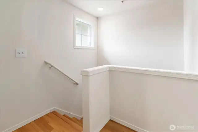 Upper landing area.