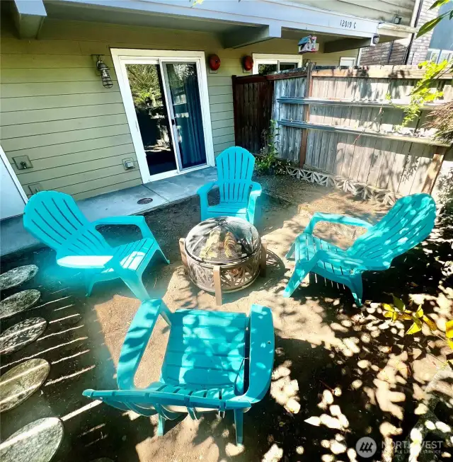 Summer nights in your private back yard.