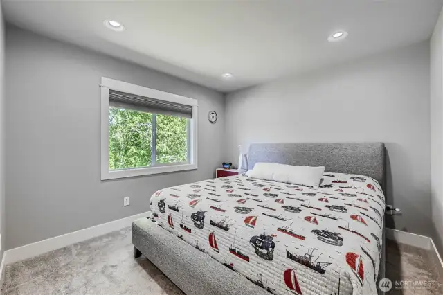 2nd Bedroom with walk-in closet. 2nd story.