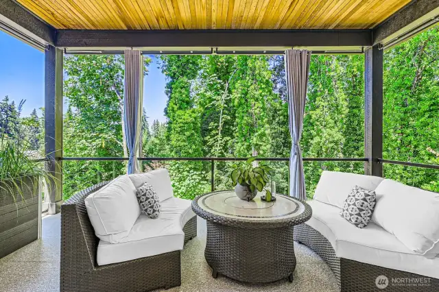 Is this the view from a 5-Star resort in Costa Rica or the view from the veranda of your new home? #DeckGoals