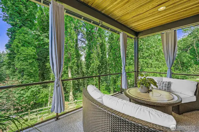 How can you ever have a bad day with this view? Feel the stress melt away after 2 minutes on this deck. THIS is where you want to have your morning cup of coffee!