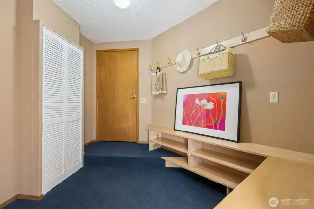 Mudroom.