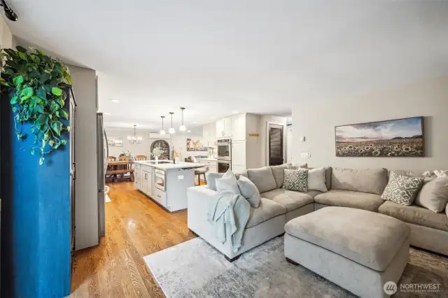 open floor plan