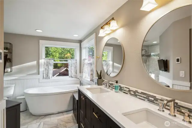 Primary bath - double vanity