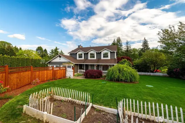 Established Garden Beds