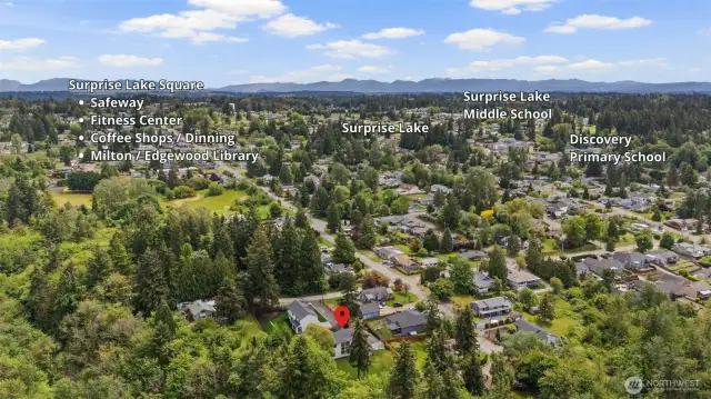 Desirable Milton location.