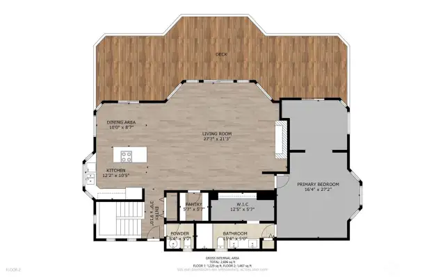 Main Level Floorplan
