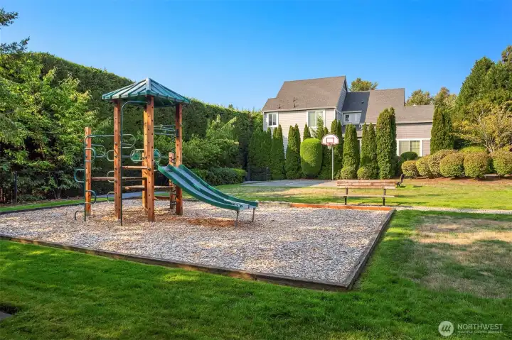 Steps away from this charming park with a sports court and play area.