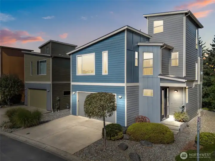 Elevated living on Tumwater Hill! These models are perennial favorites for their modern style and amazing rooftop decks.