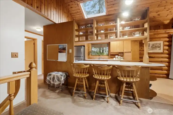 A Break Bar for Morning Coffee.