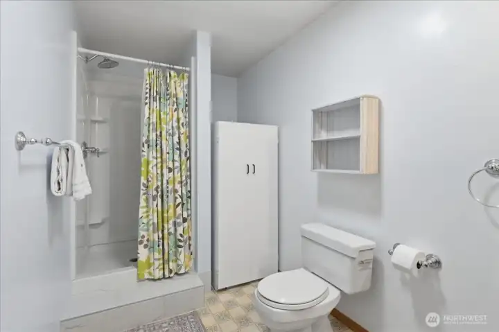 3/5 Bath on Lower Level