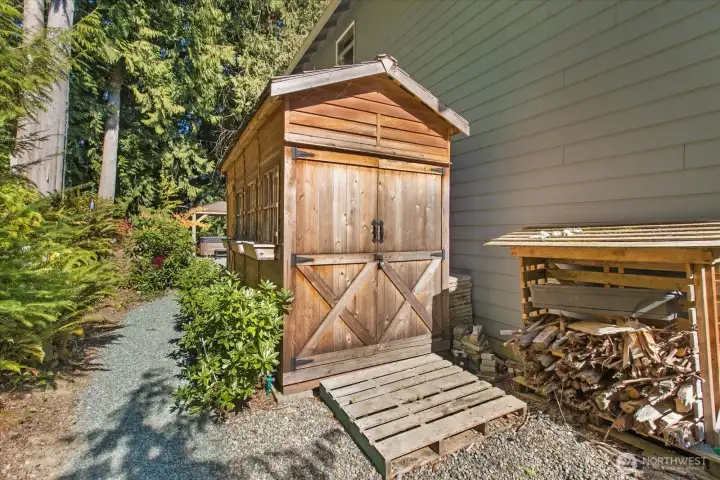 Garden/tool shed.