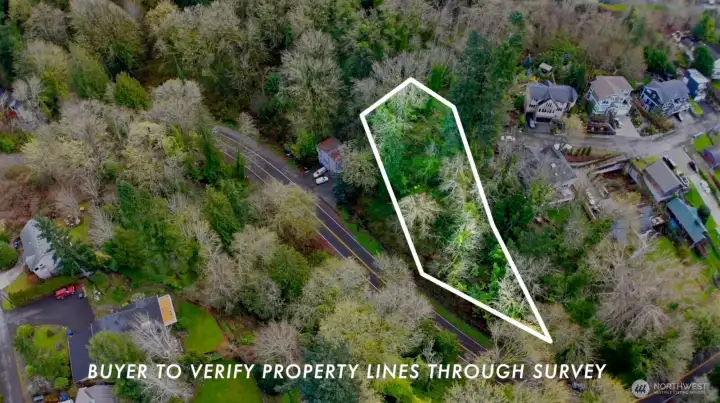 Buyer to verify all property lines.