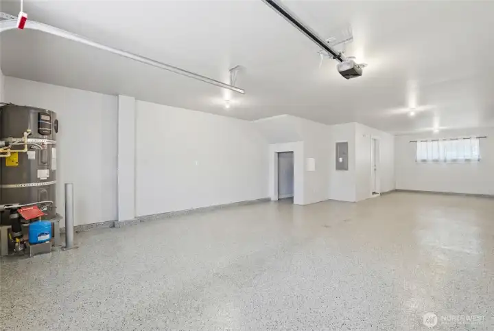 Lots of storage under the stairs.