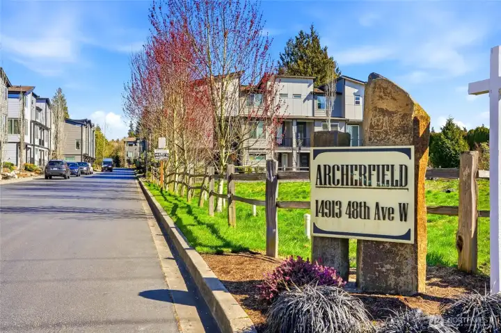 The Archerfield community offers shared green spaces. Trails and  nature preserve are just moments from your doorstep.