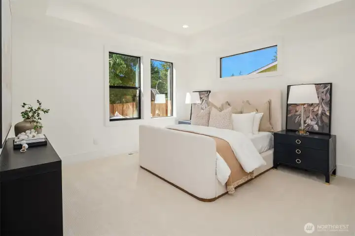 Secluded main floor en suite