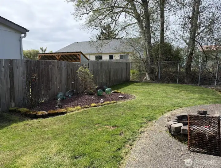 Backyard & Firepit