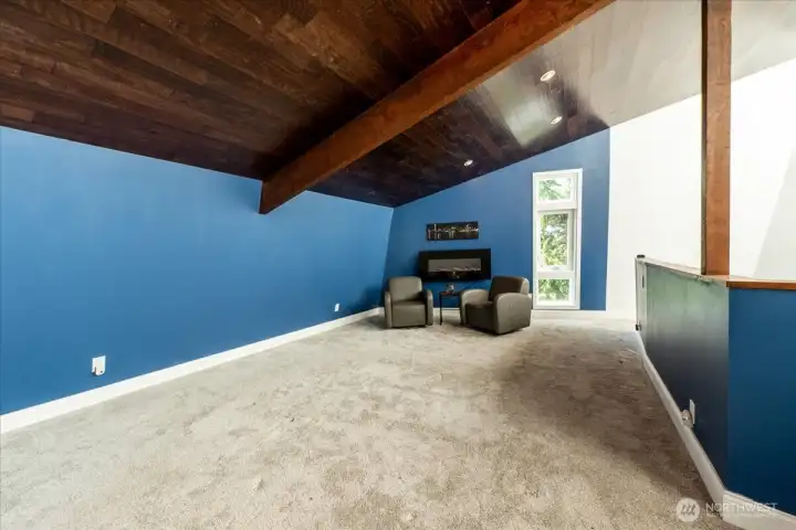Main level loft area with so many options! Main level loft area with so many options!