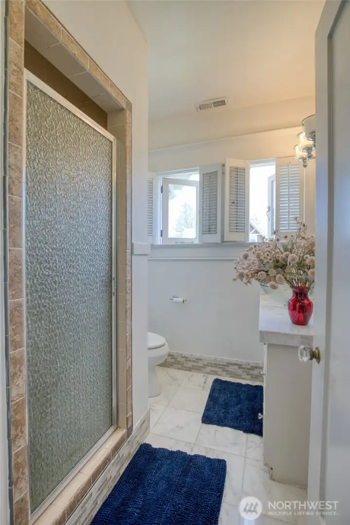 3/4 bath off bedroom #2 3/4 bath off bedroom #2