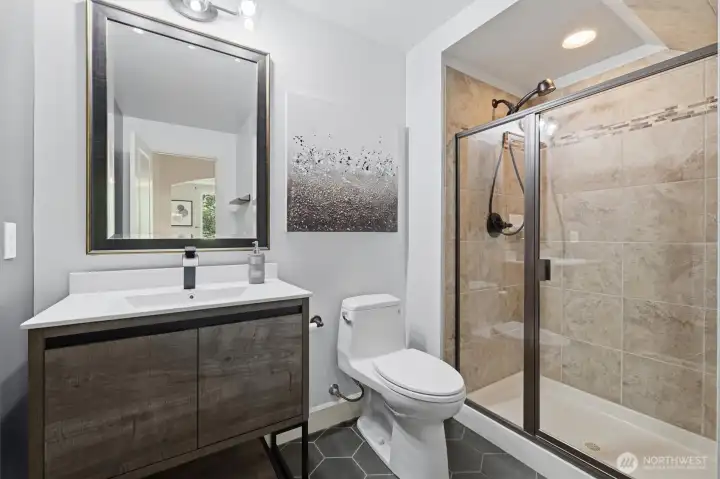 Main floor bathroom