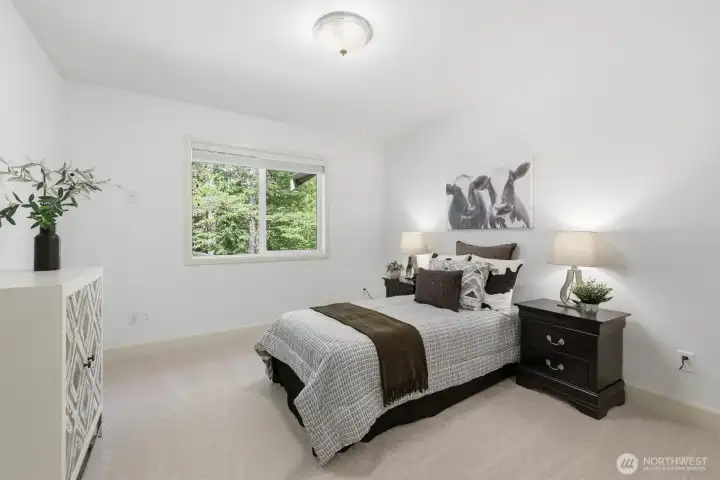 2 of 4 bedrooms