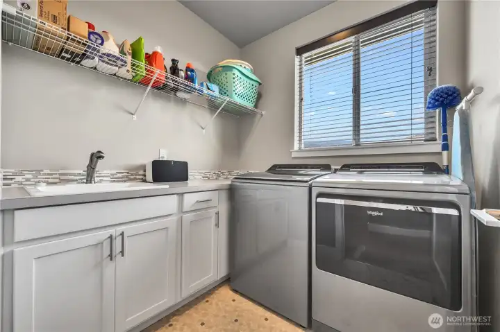 2nd floor utility.  W&D included