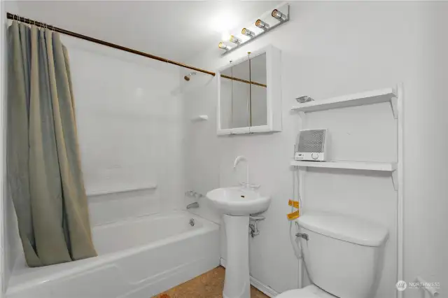 Main floor bathroom
