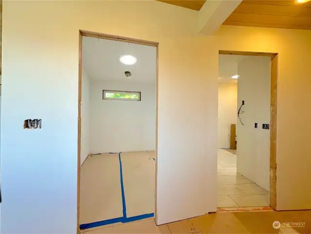 Primary Suite walk-in closte w/solar tube and full bathroom
