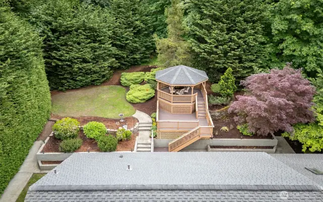 Private Backyard with Gazebo