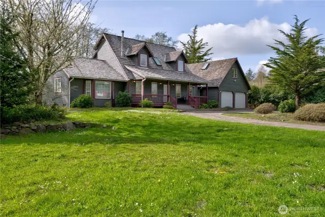 Custom-built home, located in the Historic Oysterville District with views and access to the pristine Willapa Bay. This 4 bedroom 2464 square foot home is set up with a main floor living on 5 separate tax lots equaling 3.9 acres.